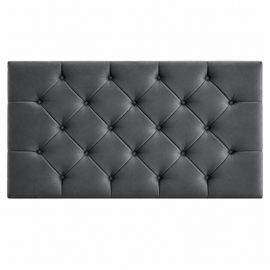 Dove Headboard - Button Design with diamond detail