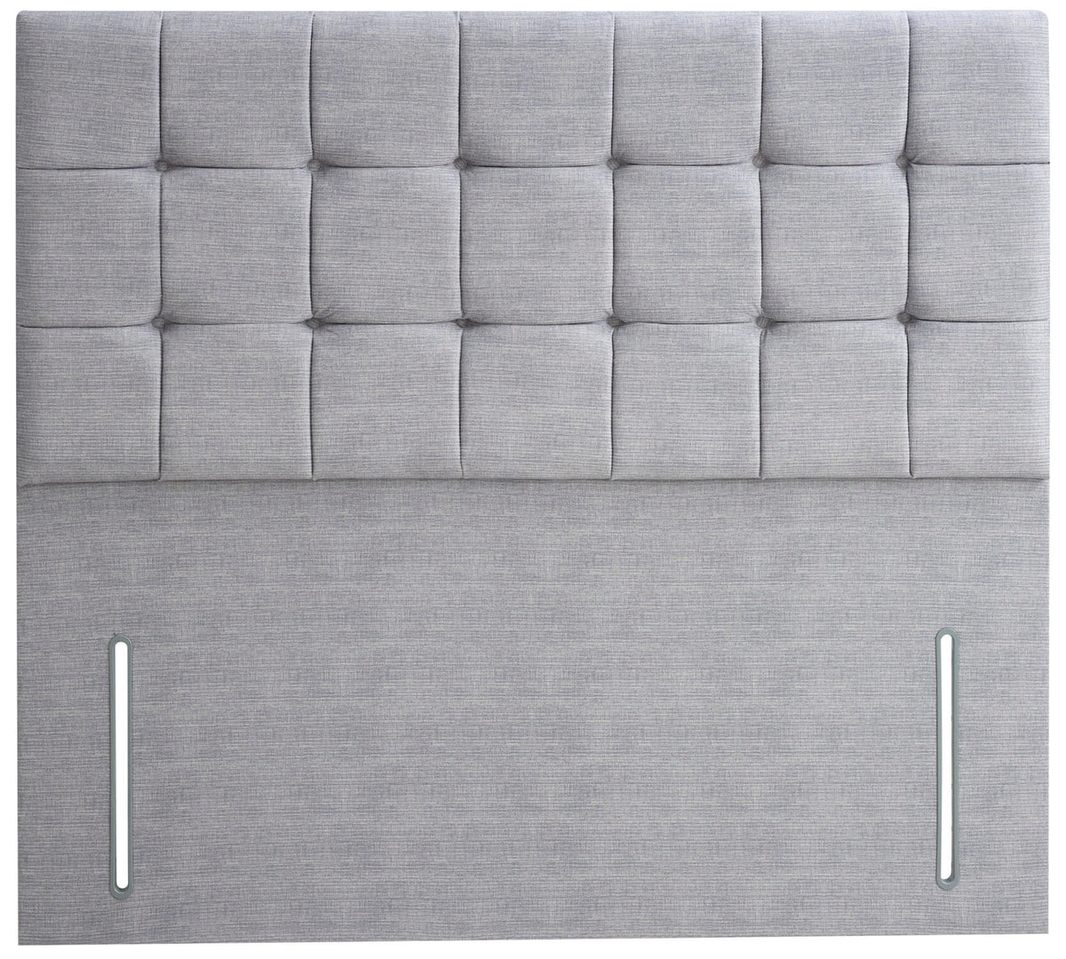 Raven Headboard - Button Design with 3 Rows of Squares