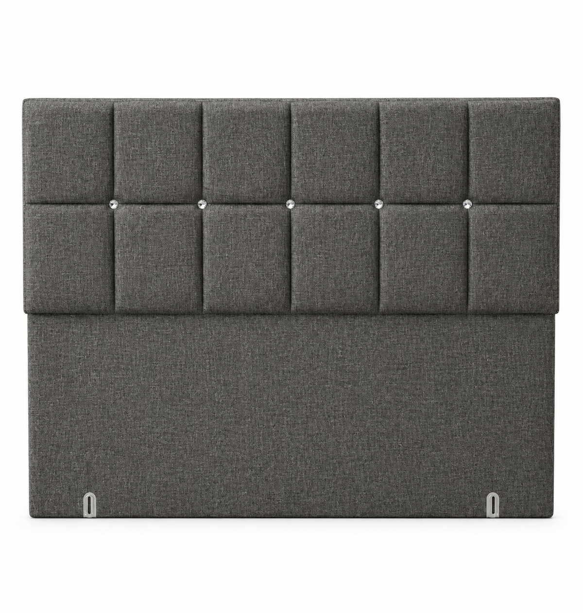 Owl Headboard - Diamante Design with 2 rows of Squares